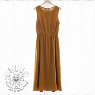 Viscose lin PREMIUM ochre