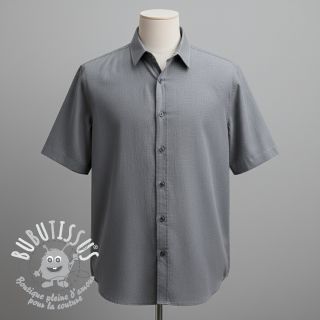 Viscose lin PREMIUM middle grey