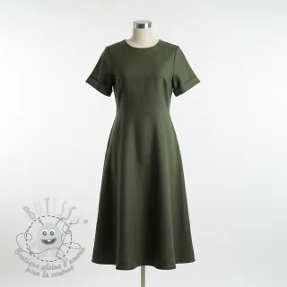 Viscose lin PREMIUM army