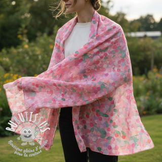 Viscose SATIN Abstract digital print