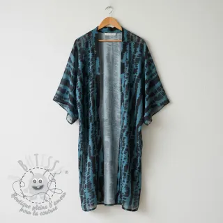 Viscose RADIANCE Imagine blue digital print