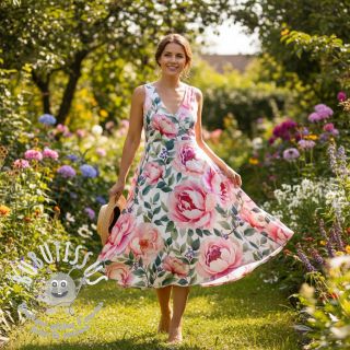 Viscose RADIANCE Flower Zoya digital print