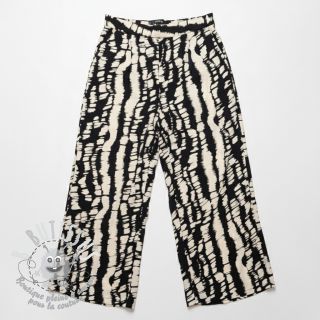 Viscose RADIANCE Imagine black digital print