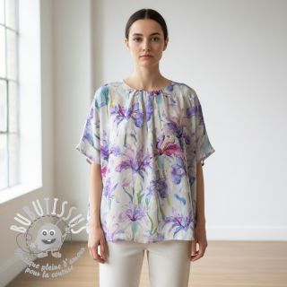 Viscose RADIANCE Flower Tara digital print