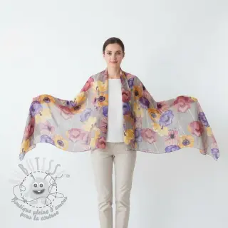 Viscose RADIANCE Flower Elia digital print