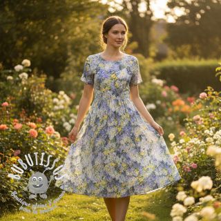 Viscose RADIANCE Flower Ciri digital print