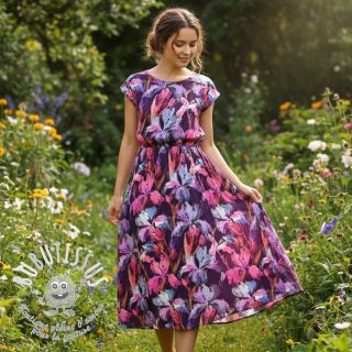 Viscose RADIANCE Flower Bea digital print