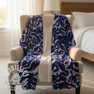 Viscose RADIANCE Night wave digital print