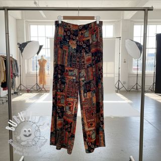 Viscose RADIANCE Patchwork geometric digital print