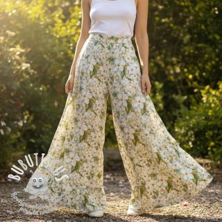 Viscose RADIANCE Francesca flowers digital print