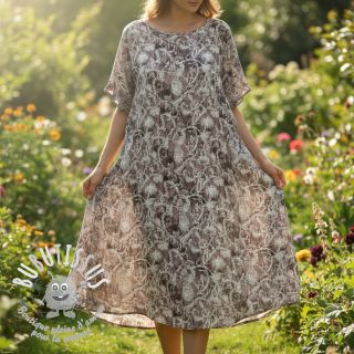 Viscose RAYON POPLIN Pattern design G digital print