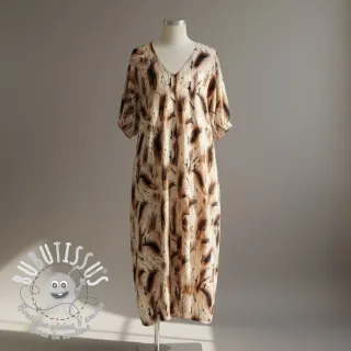 Viscose RAYON POPLIN Diverse graphics design F digital print