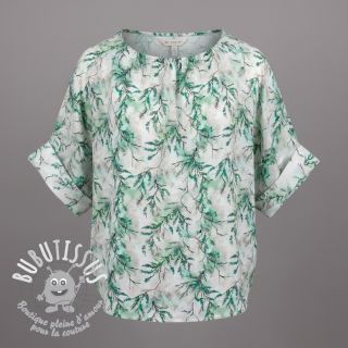 Viscose RAYON POPLIN Bright flowers design D digital print