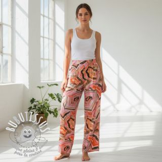 Viscose STRETCH Somer design B digital print