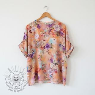 Viscose LUREX Romantica peach