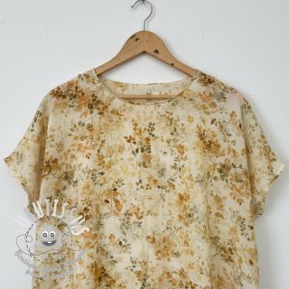 Viscose LUREX Fine leaves yellow