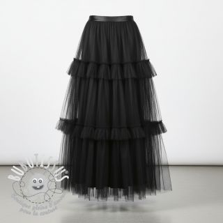 Tulle pour jupe tutu black 160 cm