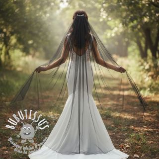 Tulle pour jupe tutu black 160 cm