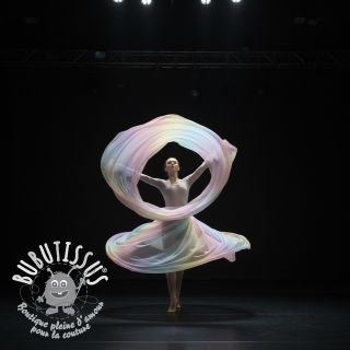 Tulle pour jupe tutu ROYAL Rainbow soft multicolor