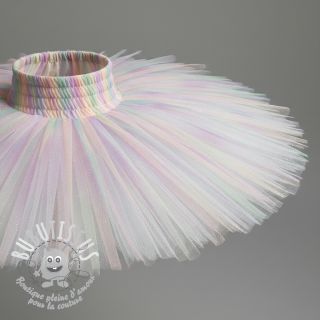 Tulle pour jupe tutu Rainbow glitter design I
