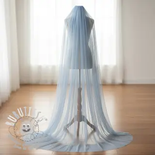 Tulle pour jupe tutu baby blue 160 cm