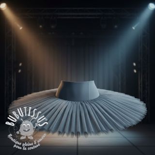 Tulle pour jupe tutu old blue 160 cm