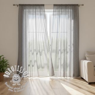 Tulle pour jupe tutu ROYAL SPARKLE dark grey silver