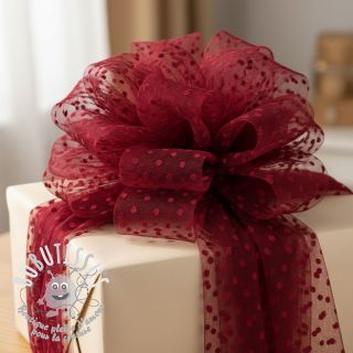 Tulle pour jupe tutu SPOT bordeaux
