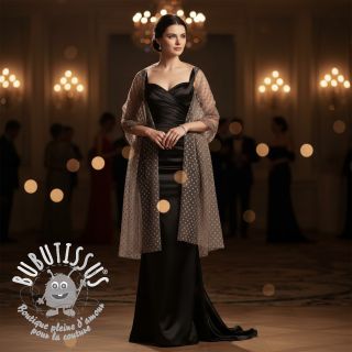 Tulle pour jupe tutu SPOT dark taupe