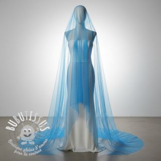 Tulle pour jupe tutu aqua 160 cm
