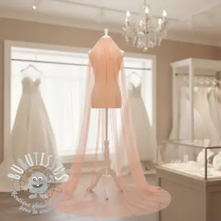 Tulle pour jupe tutu apricot 160 cm