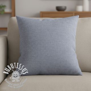 Tissu mélange lin et cotton Lico navy