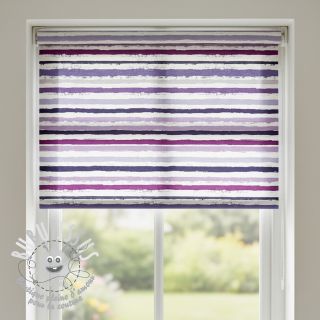 Tissu coton Big stripes Snoozy violet