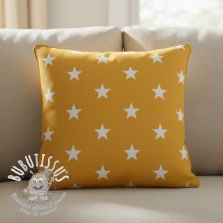 Tissu coton Stars yellow