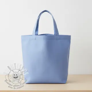 Tissu Popeline de coton dark sky blue