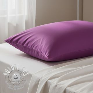 Tissu Popeline de coton mulberry