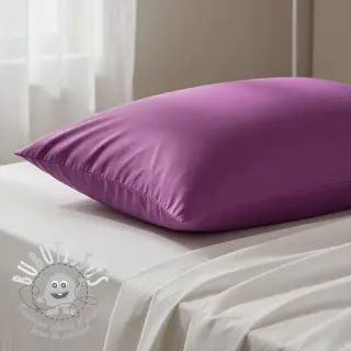 Tissu Popeline de coton mulberry