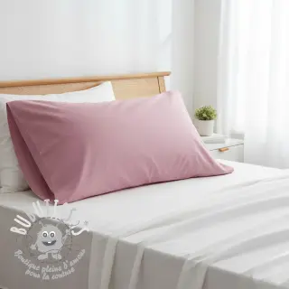 Tissu Popeline de coton old purple