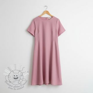 Tissu Popeline de coton old purple