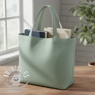 Tissu Popeline de coton dark mint