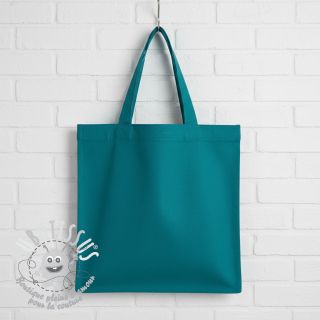 Tissu Popeline de coton forest petrol