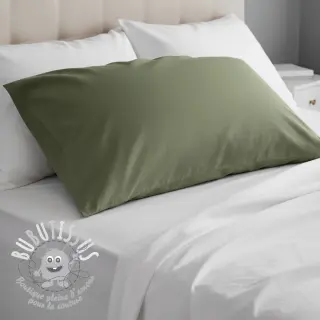 Tissu Popeline de coton pickle