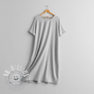 Tissu Popeline de coton light grey