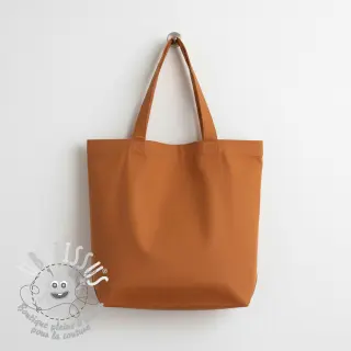 Tissu Popeline de coton rust