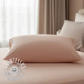 Tissu Popeline de coton rose