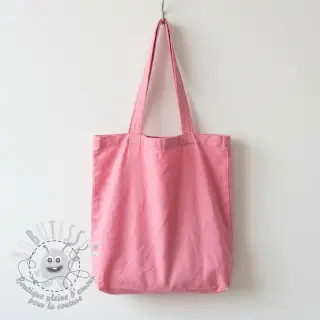 Tissu Popeline de coton light pink