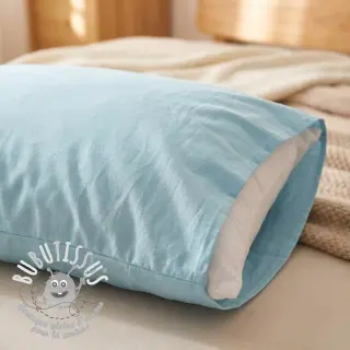 Tissu Popeline de coton light blue