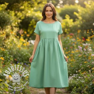 Tissu Popeline de coton  pepermint