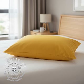 Tissu Popeline de coton yellow