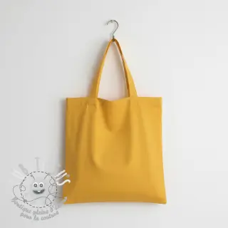 Tissu Popeline de coton yellow